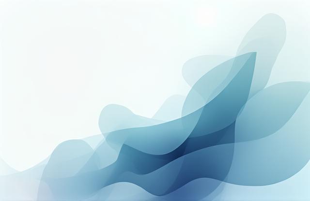 Abstract design shapes representing creativity and growth