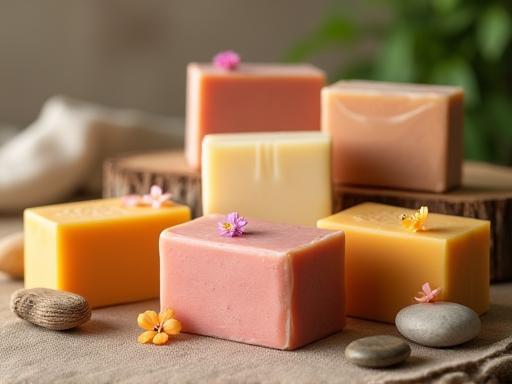 Packaging design for a line of artisan soaps
